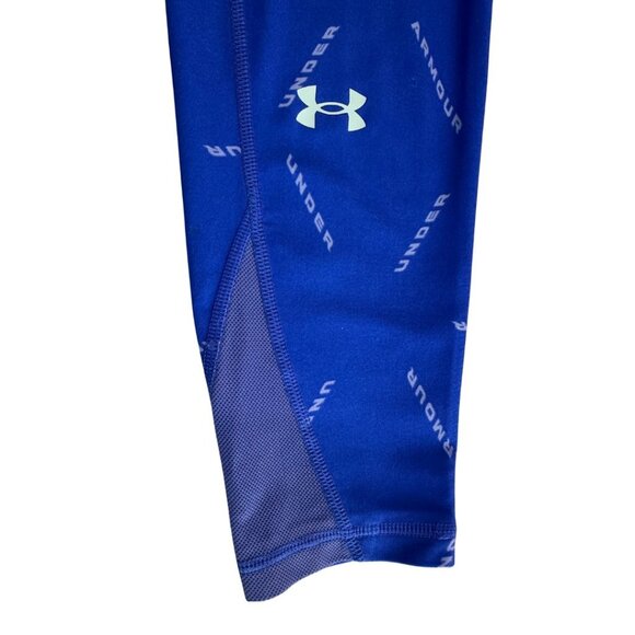 Youth Medium | Under Armour Leggings | Cobalt Blue - Picture 3 of 4